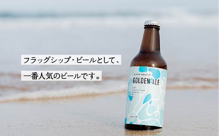 【全12回 定期便 】クラフトビール 地ビール  GOLDEN ALE 6本 【ISLAND BREWERY】 《 壱岐市 》[JED011] 192000 192000円