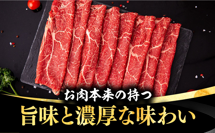 【全2回定期便】壱岐牛 モモスライス（すき焼き・しゃぶしゃぶ・焼肉）1kg（500g×2パック）《壱岐市》【株式会社イチヤマ】 肉 牛肉 モモ スライス [JFE127] 90000 90000円 9万円
