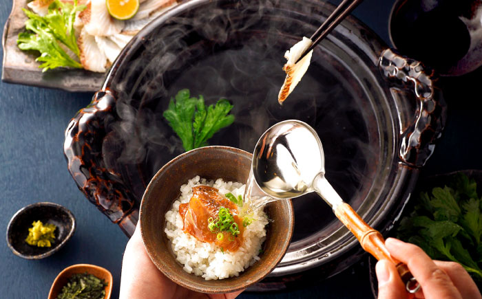 【高島屋選定品】〈若宮水産〉「壱膳」寒ブリ しゃぶしゃぶセット＆真鯛しゃぶしゃぶ・鯛茶漬け詰合せ 食べ比べ 《壱岐市》鯛 しゃぶしゃぶ 海産物 [JFJ008]