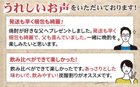 【年内発送】麦焼酎 壱岐の島 720ml 25度 22度 2本（SS） 《壱岐市》[JBK001] 壱岐焼酎 むぎ焼酎 お酒 飲み比べ 11000 11000円
