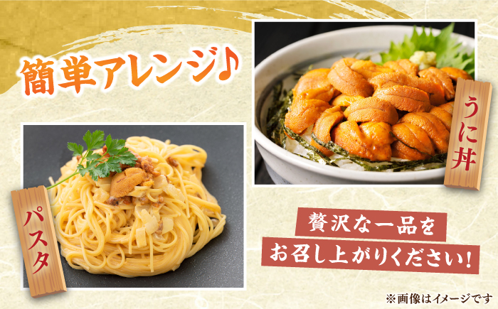 生ウニ ＆ 一汐うに 各60g 食べ比べセット《壱岐市》【馬渡水産】 冷凍配送 ウニ 新鮮 食べ比べ 小分け 贈答 プレゼント 海鮮 魚介 希少 [JAQ024]