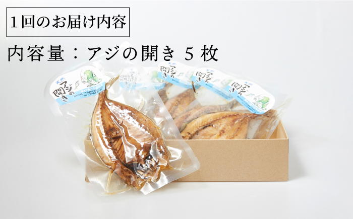 干物 骨まで食べられるアジの開き 《壱岐市》【メイリ・キッチン】[JBD001] 干もの 干し魚 12000 12000円