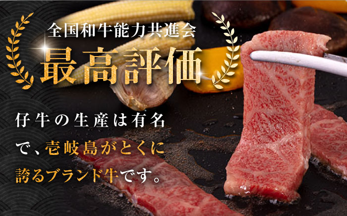 【全6回定期便】壱岐牛 カルビ（バラ）焼肉用 400g《壱岐市》【中津留】 カルビ バラ 焼肉 BBQ 牛肉 赤身 [JFS043] 126000 126000円