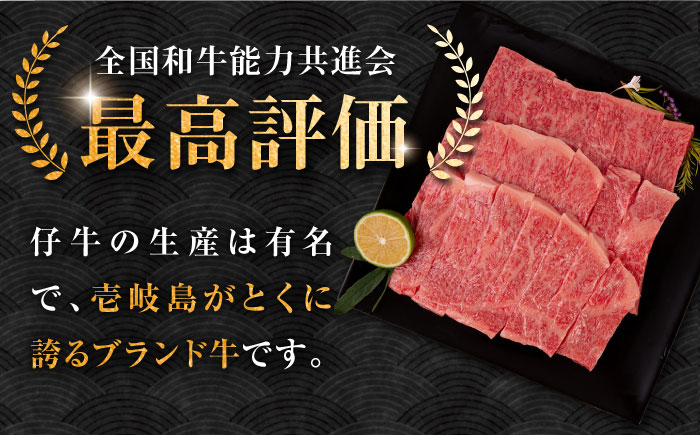 【全12回定期便】壱岐牛 ロース 焼肉用 550g《壱岐市》【中津留】 焼肉 BBQ 牛肉 赤身 [JFS062] 396000 396000円
