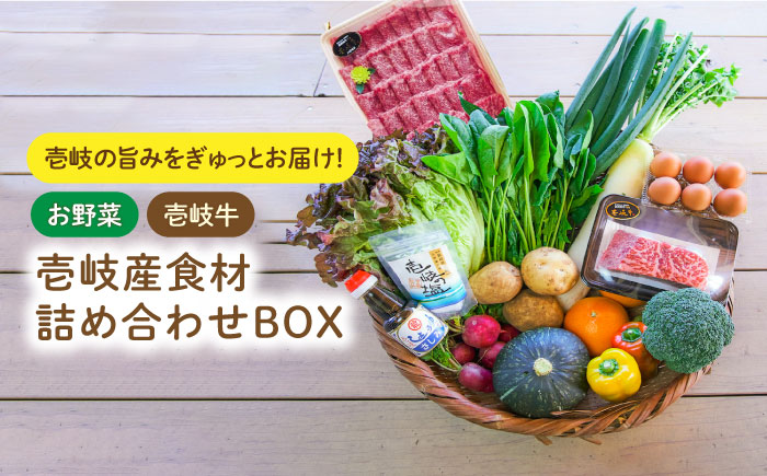 壱岐産 食材詰め合わせ 野菜と壱岐牛   《壱岐市》【壱岐イルカパーク＆リゾート】[JBF013] セット・食べ比べ 42000 42000円