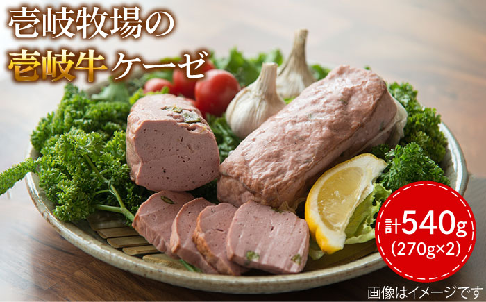 壱岐牛 ケーゼ 270g × 2本《壱岐市》【壱岐牧場】[JBV008] ケーゼ フライッシュケーゼ 壱岐牛 和牛 18000 18000円 その他・加工品