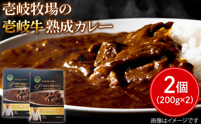 レトルトカレー 壱岐牛熟成カレー2個入《壱岐市》【壱岐牧場】[JBV009] カレー 壱岐牛 和牛 15000 15000円 その他・加工品