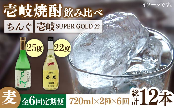 【全6回定期便】壱岐スーパーゴールド22度とちんぐのセット [JDB172]   90000 90000円 9万円