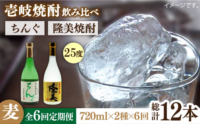 【全6回定期便】隆美焼酎とちんぐのセット [JDB175] 78000 78000円