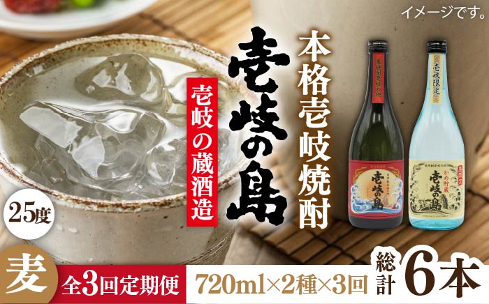 【全3回定期便】壱岐の島 25度と壱岐の島 かめ貯蔵 25度のセット [JDB222] 39000 39000円
