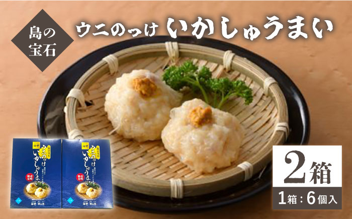 焼売 ウニ のっけ いかしゅうまい 2箱 セット 《壱岐市》【大幸物産株式会社】 うに イカ いか シュウマイ [JEH017] 17000 17000円