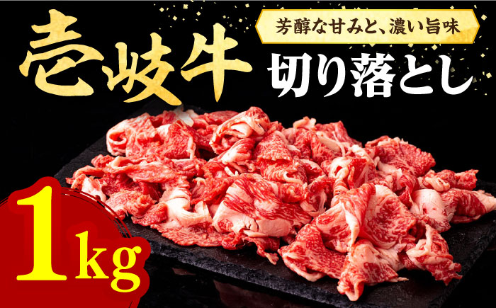 壱岐牛 切り落とし 1kg《壱岐市》【株式会社イチヤマ】 肉 牛肉 切落し すき焼き しゃぶしゃぶ [JFE009] 38000 38000円  のし ギフト