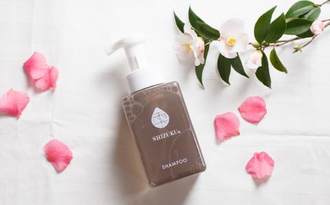 雫 シャンプー420ml 五島市/椿乃[PAM009]ノンシリコン 肌にやさしい 赤ちゃんも使える リンス不要 髪 保湿