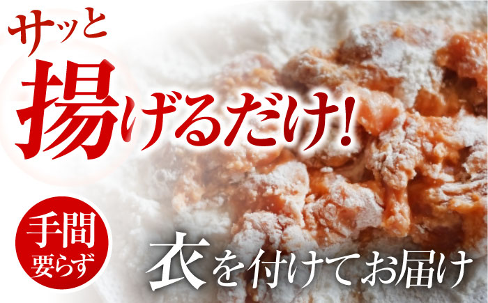 あごだし 唐揚げ 30個 / 冷凍 からあげ 小分け 鶏肉 五島市 / 大河内商店 [PAQ022]