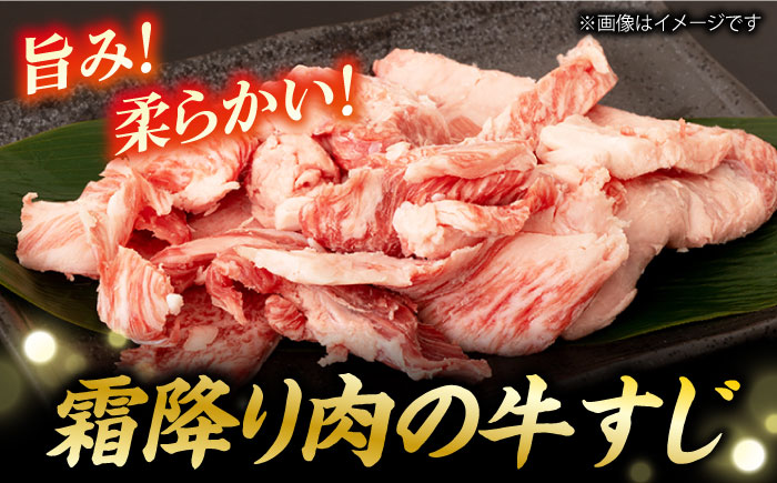 【数量限定】五島列島 五島産 黒毛和牛 すじ煮込み 五島市/心誠 [PCG012]