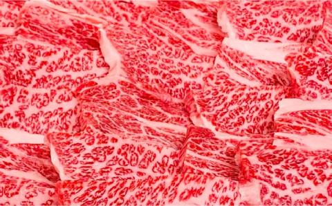 【日時指定必須】五島牛 焼肉用1kg ミスジまたはヒウチ（ソース付） 五島市/鬼岳牧場[PEK015] 国産牛 牛肉 ブランド牛 セット