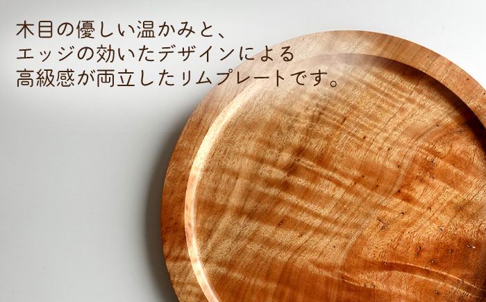 リムプレート（平皿/閨iタブ））五島市 / wan -made in Gotoislands- [PFG007]