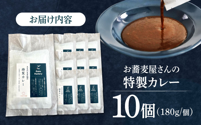 五島列島所製麺所カレー 10個 五島市/株式会社Factory カレー カレーライス レトルトカレー [PFN021]