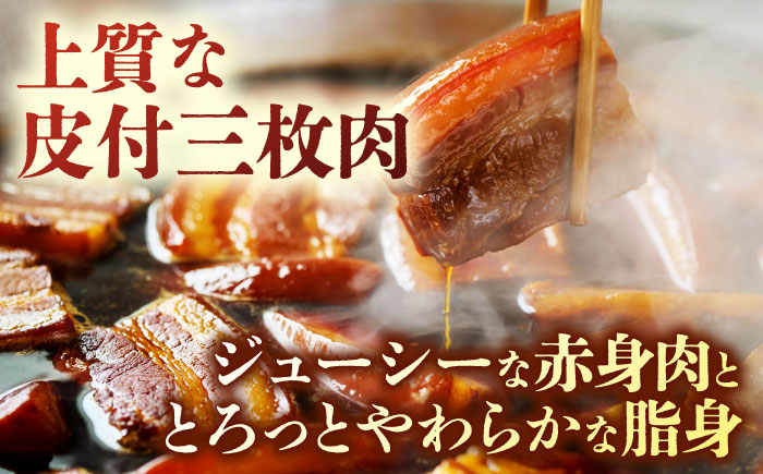 【角煮バラエティーセット】角煮3個＆ちまき5個＆角煮めしの素1個＆角煮切り落し1個 五島市/角煮家こじま [PGX077]
