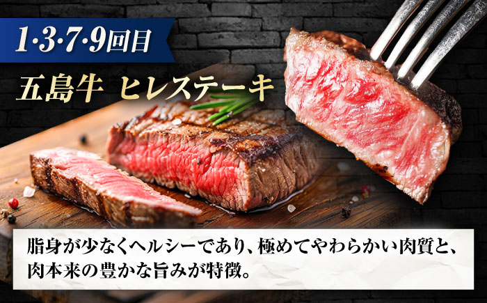 【12回定期便】お届け内容が毎月変わる五島牛定期便（2名向け）五島市/ごとう農業協同組合 [PAF104]