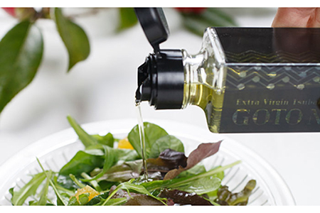 【ギフト】食用椿油3本 五島の雫（150ml×2本/100ml×1本） 五島市/椿乃[PAM012]贈答 椿オイル 揚げ物 炒め物