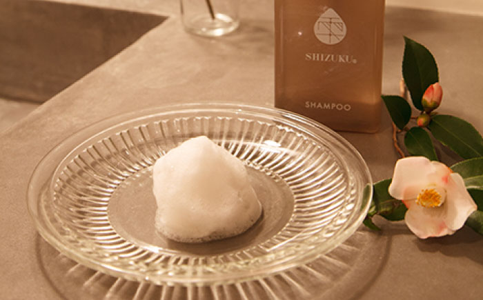 【3回定期便】雫 シャンプー 420ml×1本 ノンシリコン リンス不要 髪 保湿 五島市/椿乃[PAM038] ノンシリコン 肌にやさしい 赤ちゃんも使える リンス不要 髪 保湿