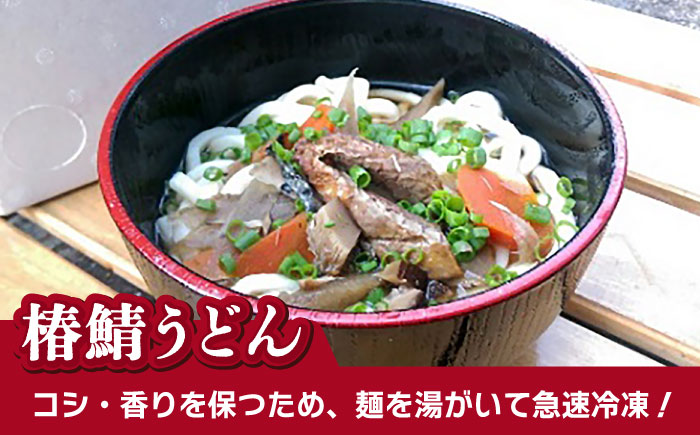 椿鯖そば・うどんセット  うどん ウドン 五島市/大河内商店  [PAQ021]