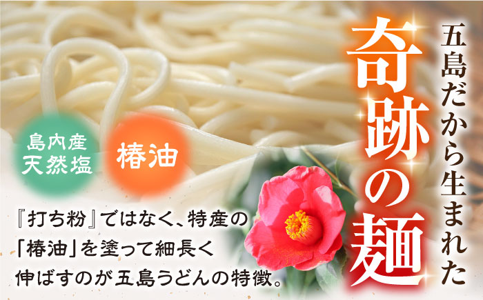 【全6回定期便】がんこ親爺の冷凍五島うどん 冷凍うどん 飛魚 あごだしスープ  うどん ウドン 市/中本製麺 [PCR033]