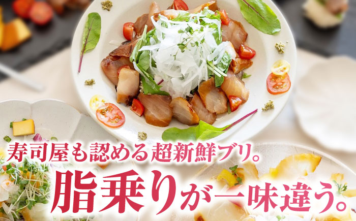 【全12回定期便】天然ブリ 熟成ハム 五島市/合同会社五島くんせい工房 燻製 燻製 ぶり ブリ [PDD035]