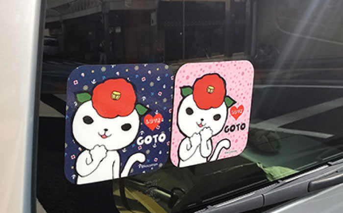 つばきねこLOVEGOTOステッカーセット【stationery 光洋社】 [PDF010]