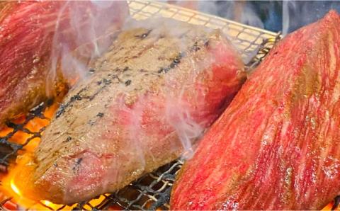 【日時指定必須】五島牛特上 サーロインブロック400g-500g＆あぶり焼400g（ソース付） 五島市/鬼岳牧場[PEK004] 国産牛 牛肉 ブランド牛 セット