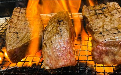 【日時指定必須】五島牛 霜降りあぶり焼き600g ミスジまたはヒウチ（ソース付） 五島市/鬼岳牧場[PEK013] 希少部位 国産牛 牛肉 ブランド牛 セット