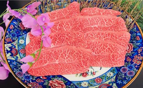 【日時指定必須】長崎和牛 五島牛 松花堂焼肉セットE（420g）（ソース付） 五島市/鬼岳牧場[PEK037] 国産牛 牛肉 ブランド牛 セット