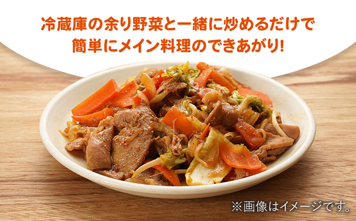 美豚ちゃん300g×10個 五島市/長崎フードサービス[PEL013]  簡単 調理 豚肉 豚 レトルト パック 小分け 国産 焼肉 加工 肉 レトルト 簡単 おかず