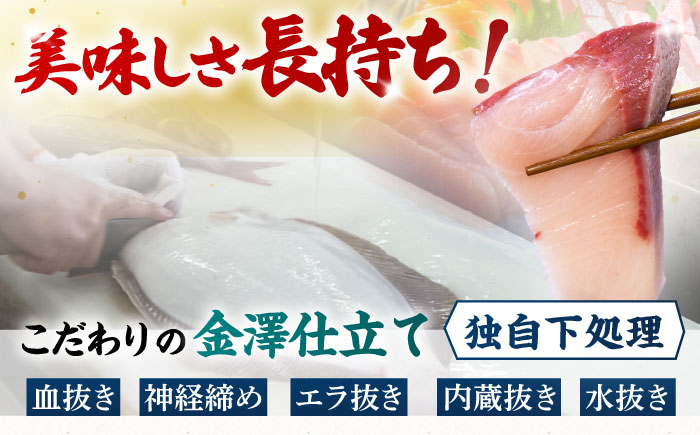 【冷蔵】【下処理済】鮮魚ボックス2種 五島市/金沢鮮魚[PEP006] 金澤仕立て  鮮魚 冷蔵 真空パック 新鮮 下処理済み 海鮮 刺身 セット