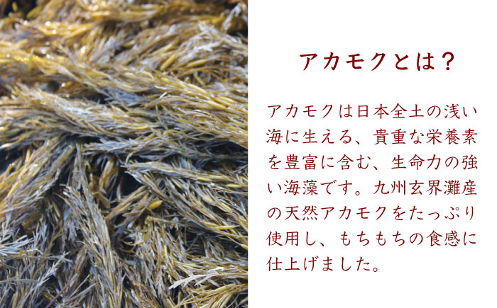 アカモク五島手延べうどん 400g×3袋 （15食分） 乾麺  うどん ウドン 五島市/リプライオリティ [PFA001]