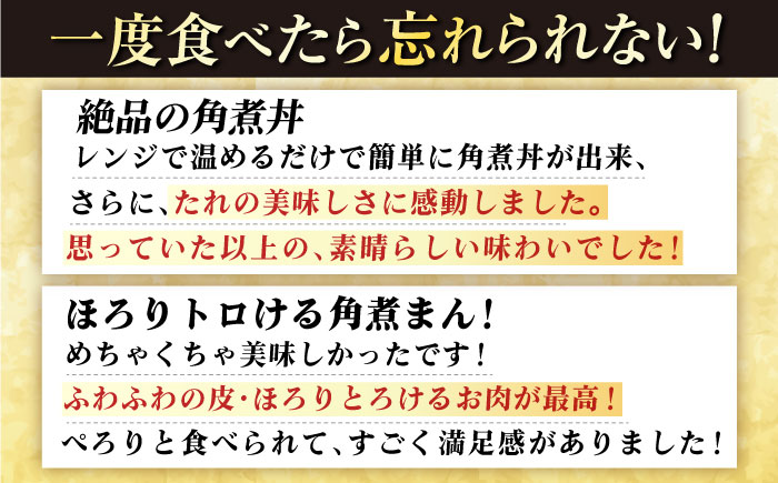 【全12回定期便】長崎角煮まんじゅう3個・大とろ角煮まんじゅう3個・長崎角煮まぶし3袋 豚肉 東坡肉 ふわふわ ほかほか 五島市/岩崎本舗 [PFL028]
