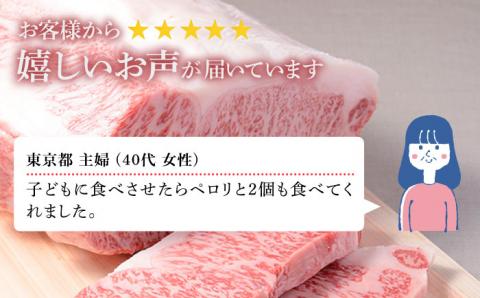 【レンチン3分！ 五島列島自慢のお肉を使用！】 五島牛ライスバーガー 6個入り 五島市/びわ椿 [PDE002]