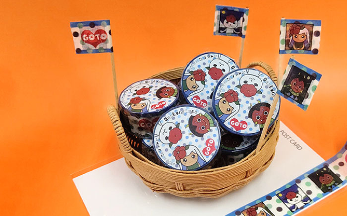 五島特産 マステ2種セット【光洋社】 [PDF011]