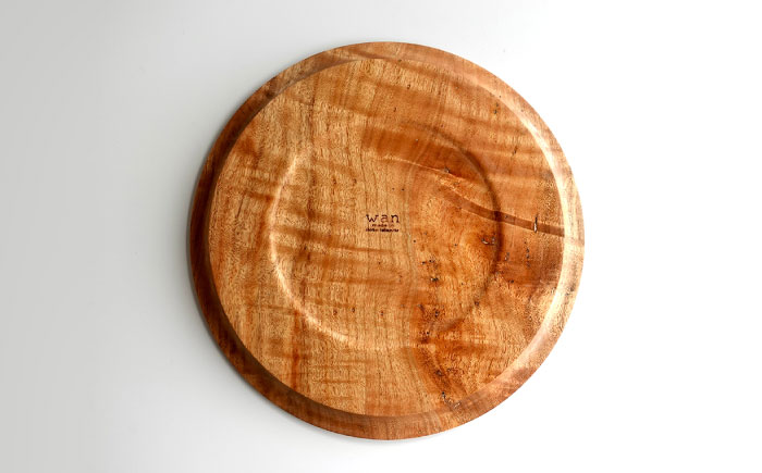 リムプレート（平皿/閨iタブ））五島市 / wan -made in Gotoislands- [PFG007]
