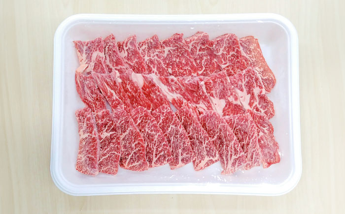 【全12回定期便】五島列島産 黒毛和牛 焼肉用 赤身 500g 五島市/山口Farm [PGJ016]