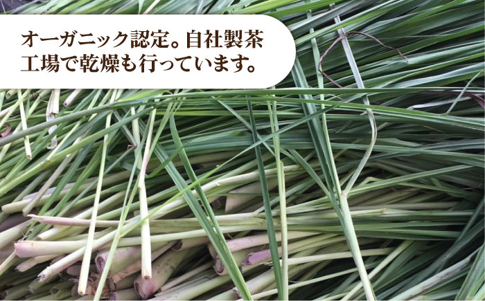 7日程度発送）【安心・安全！オーガニック認定】 有機レモングラスティ3g入りティーバッグ×8包 【グリーンティ五島】 [PAV028]