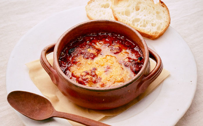 五島牛モツのトマト煮込み 4個セット 90g×4缶 五島市/ALBERO イタリア料理 五島牛 モツ煮 トマト 惣菜 [PGG003]