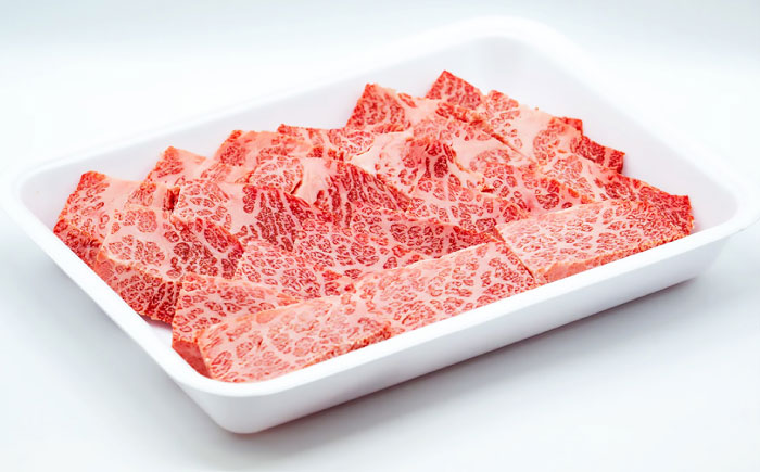 五島列島産 黒毛和牛 焼肉上カルビ 500g 五島市/山口Farm [PGJ057]