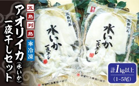 アオリイカ 一夜干し1kg以上（1-5尾） 五島市/奈留町漁業協同組合[PAT001]