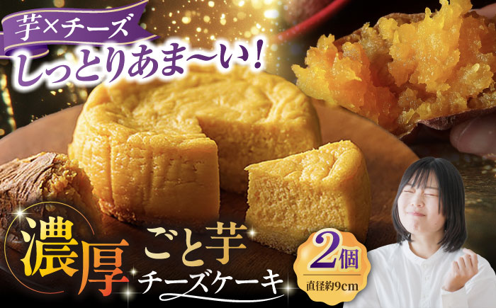 ごと芋チーズケーキ 2個 五島市/ごと[PBY056]  セット ケーキ スイーツ デザート おやつ