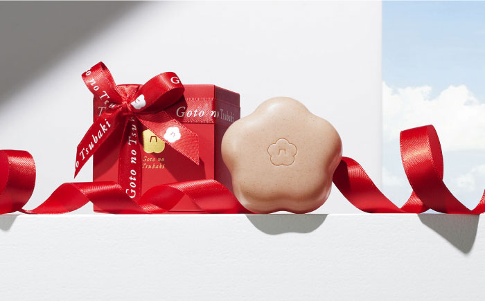 【リボン付き】椿酵母せっけん 110g 美容 スキンケア 洗顔 五島市/五島の椿 [PEG037]