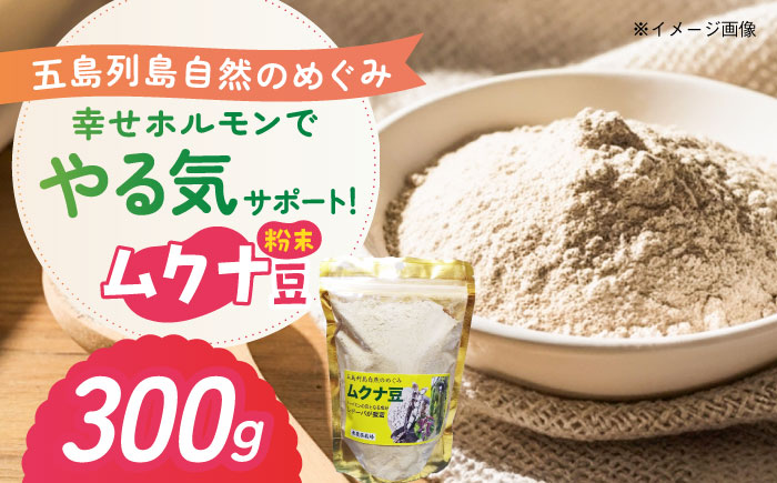ムクナ豆 粉末300g 五島市/五島列島自然のめぐみ [PGM002]
