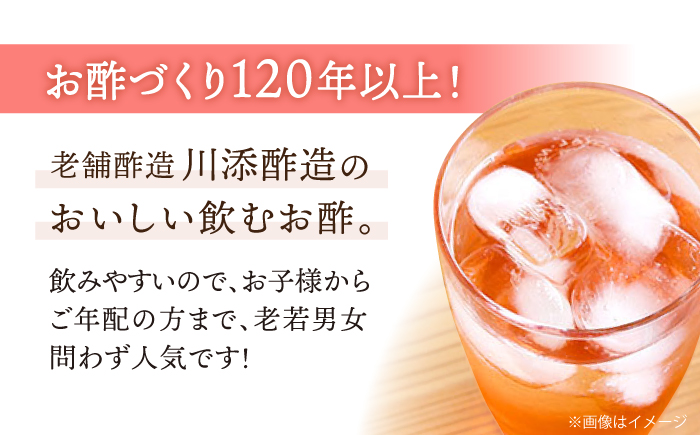 【飲む玄米酢】酢らり 大瓶2本セット（いちご・ゆうこう）＜川添酢造＞ [CDN034]