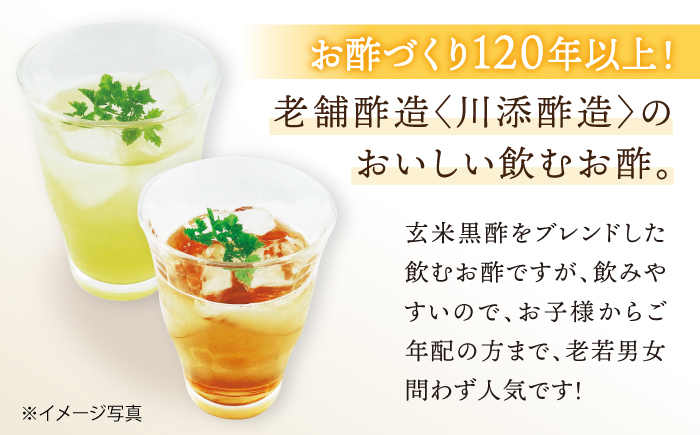 【飲む玄米酢】酢らり 大瓶2本セット（西海ゆず・いちご）＜川添酢造＞ [CDN136]